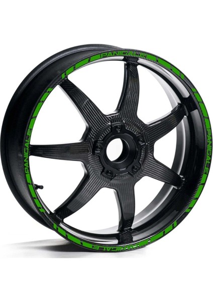 Ducati Panigale Renkli Jant Sticker Etiket Modeli.