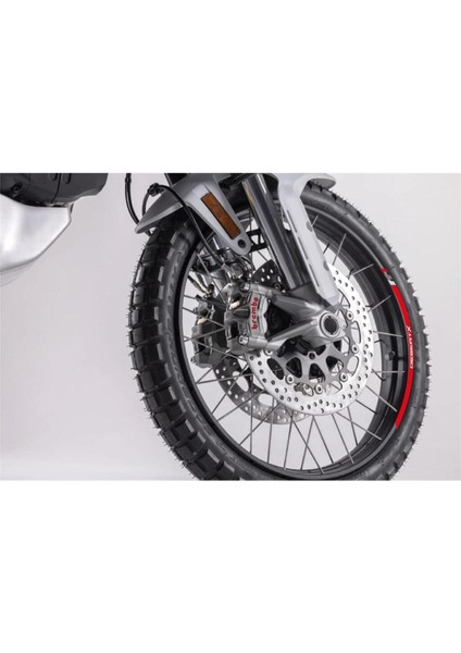 Ducati Desert x Jant Dışı Kırmızı Şerit Sticker Model