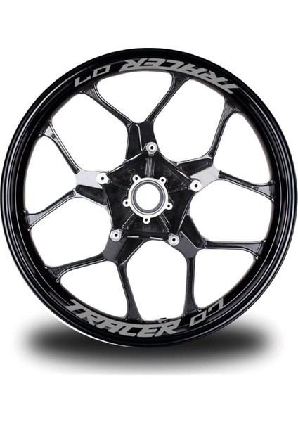 Tracer-07 Yazılı 8li Jant Içi Yazı Sticker Etiket