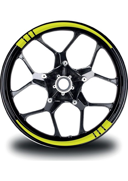 Neon Iç Dış Jant Sticker Etiket Modeli Ince