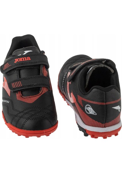 Siyah Erkek Çocuk Futbol Ayakkabısı POJW2501TFV-POWERFUL Jr 2501 Black fırsatları