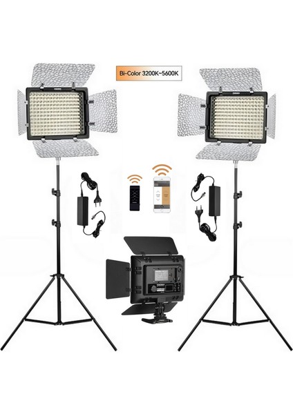 YN300-III Bi-Color Led Işık 2'li Set