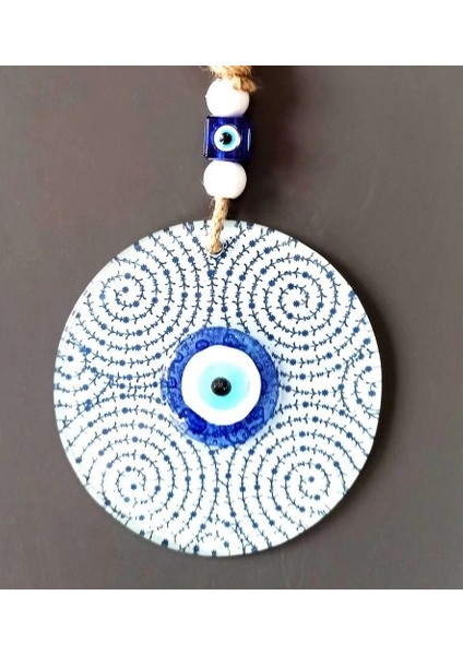 Altın Boynuz Modeli Nazar Füzyon Cam Duvar Dekoru fiyatları