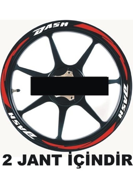 Yeni Özel Motosiklet Jant Şeridi Hero Dash Sağ-Sol/ön-Arka