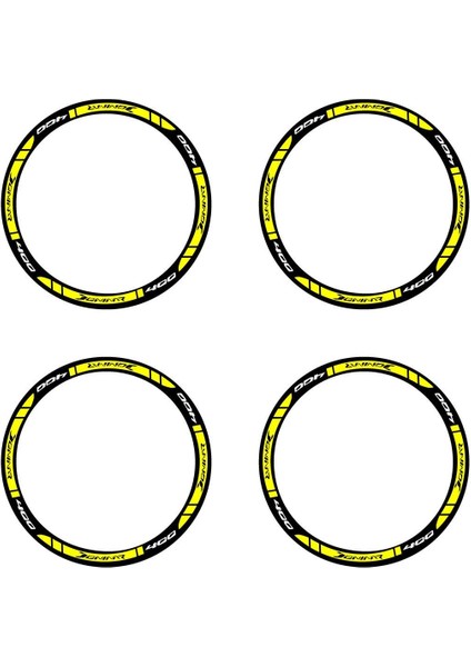 Bajaj Dominar 400 Dış Jant Şeridi Motosiklet Sticker Etiket Modeli fiyatları