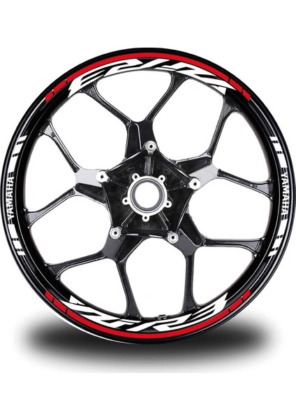 Sarı Yamaha R6 Takım Jant Sticker Etiket
