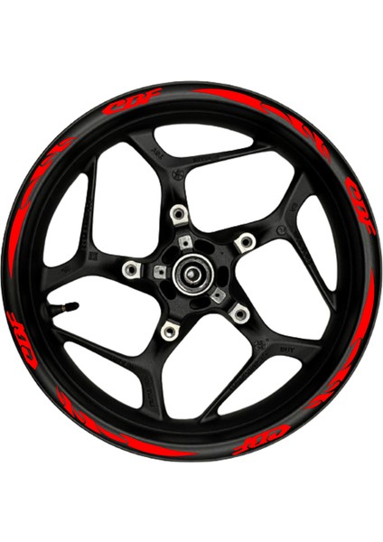 Cbf Kırmızı Yazılı Kırmızı Pençe Şeritli