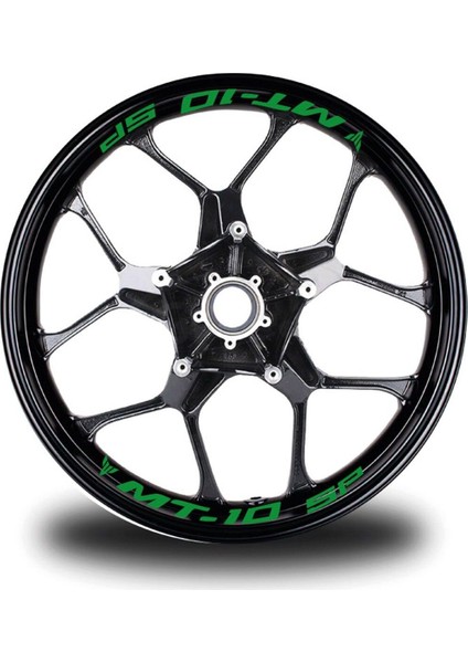 mt - 10 Sp Yazılı 8li Jant Içi Yazı Sticker Etiket