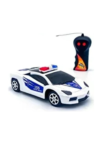 Pars Uzaktan Kumandalı 1:24 Ölçekli Polis Araba Hızlı Şarj Özelliği ile 3 Yaş ve Üzeri fiyatları