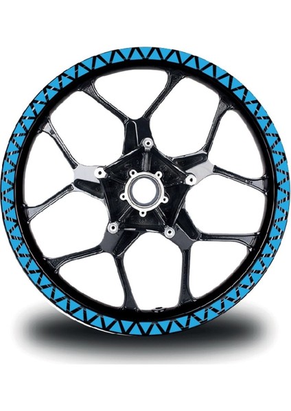 Üçgen Tam Daire Jant Sticker modelleri