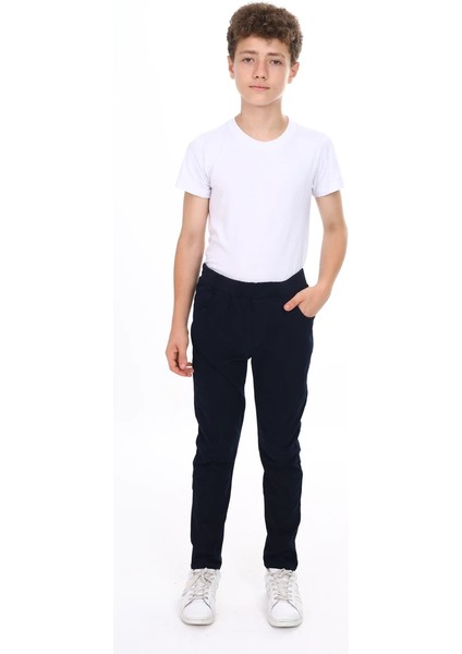 Okul Pantolonu Beli Lastikli Kaşkorseli ECCK-BYMİK-JEAN-8431-8331