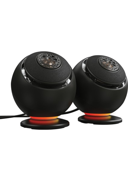 Pebble Nova Koaksiyel Sürücülere Sahip Premium Bilgisayar Hoparlörü, Usb-C Ayarlanabilir Rgb Aydınlatmalı, Bluetooth 5.3, USB Ses, Pc ve Mac Için 100 W'a Kadar Rms Gücü - Siyah modelleri