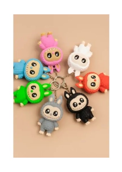 Labubu Figürlü Anahtarlık