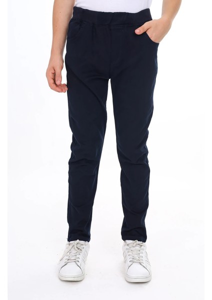 Okul Pantolonu Beli Lastikli Kaşkorseli ECCK-BYMİK-JEAN-8431-8331