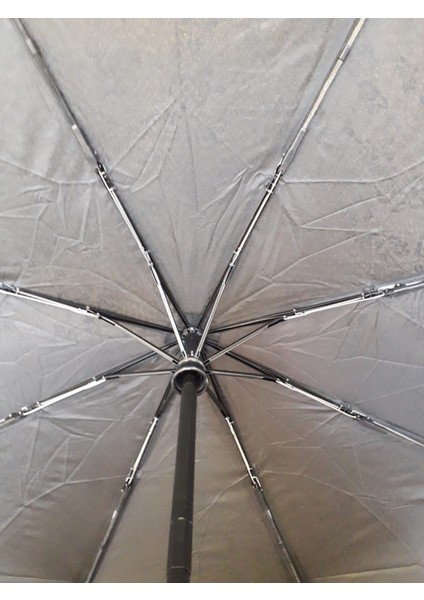 Mini Çanta Boy Tam Otomatik Gül Desenli Siyah Bayan Şemsiyesi indirimleri