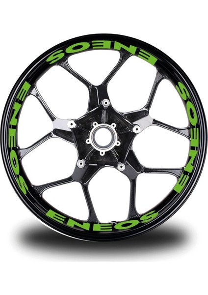 Kırmızı Yamaha Yzf R125 Takım Jant Sticker Etiket