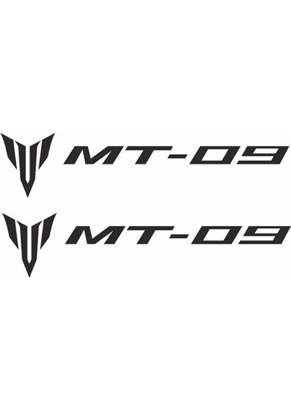 Yamaha Mt-09 Sticker Etiket Modeli