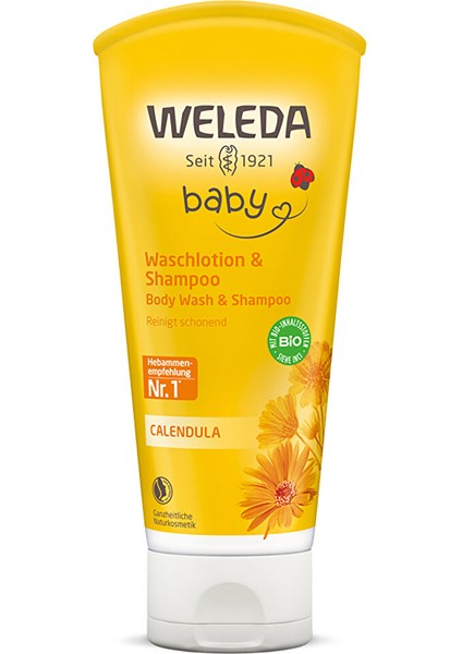 Calendula Organik Saç ve Vücut Şampuanı 200ml indirimleri