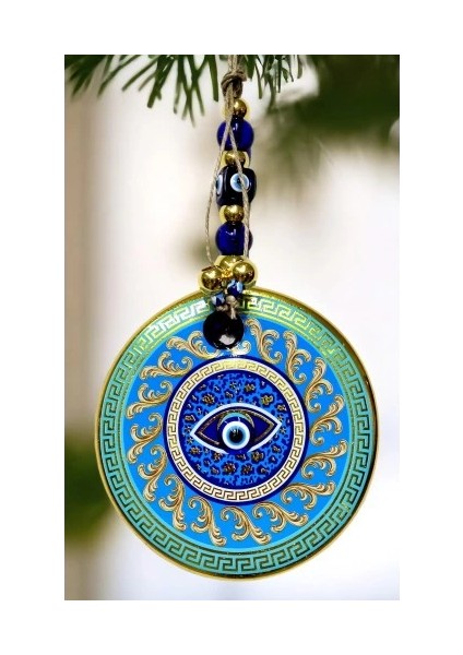 Yaldızlı Turkuaz Renk Duvar Süsü Cam Duvar Dekoru fırsatları