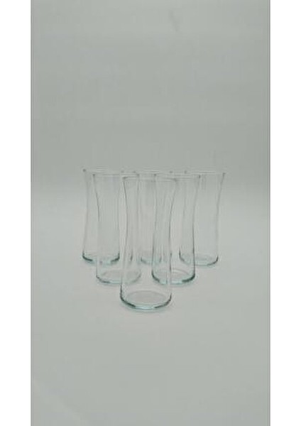 6'lı Kulpsuz Şeffaf Cam Rakı Bardağı Seti Desensiz 6 Parça fırsatları