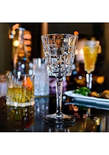 Jumbo Etna 6'lı Kadeh Takımı 280 ml Şık Tasarım Kristal Malzeme modelleri