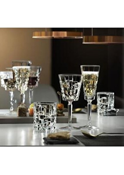 Jumbo Etna 6'lı Kadeh Takımı 280 ml Şık Tasarım Kristal Malzeme fırsatları