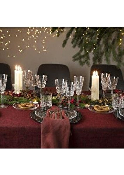 Jumbo Etna 6'lı Kadeh Takımı 280 ml Şık Tasarım Kristal Malzeme indirimleri