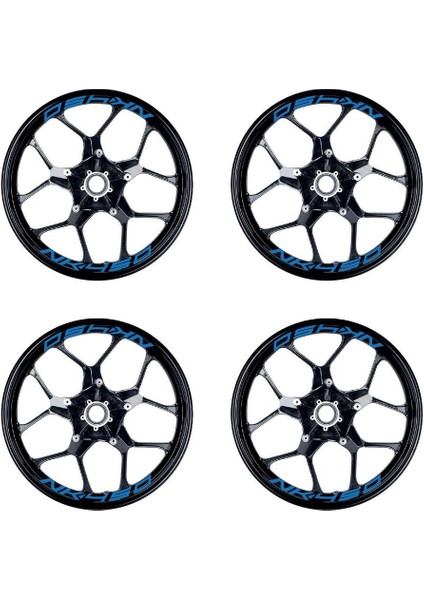 Mavi Cfmoto 450NK Yazılı 8 Li Jant Içi Yazı Sticker fiyatları