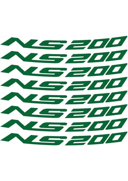 Bajaj Pulsar NS200 Jant Içi Sticker Etiket Modeli