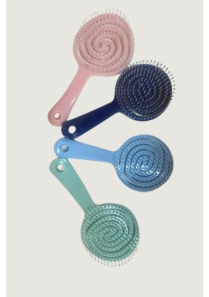 Pro Üç Boyutlu Oval Saç Fırçası – Çoklu Renk Seçenekli-1 Adet fiyatları