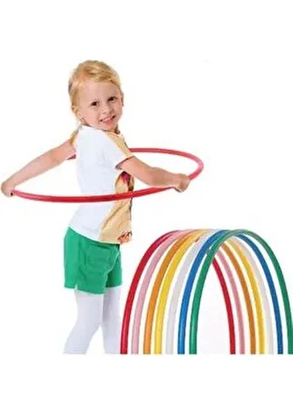 Hulahop Çember 60 cm Çap 5'li Paket Karışık Renkli