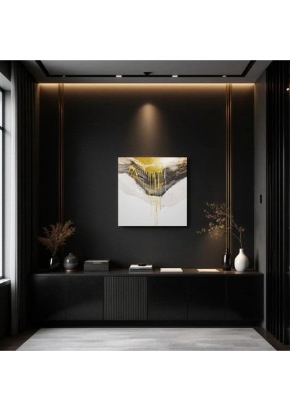 :temperli Cam Kare Tablo, Cam Tablo, Uv Baskı, CTT010