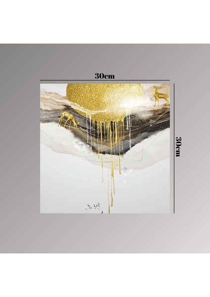 :temperli Cam Kare Tablo, Cam Tablo, Uv Baskı, CTT010