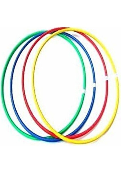 Renkli Hulahop Çember 60 cm 10 Adet fiyatları