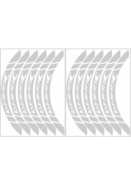 Yeni Özel Motosiklet Jant Şeridi Dominar Geniş Sağ-Sol/ön-Arka