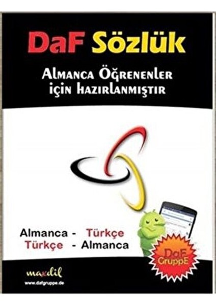 Almanca-Türkçe Türkçe-Almanca Sözlük modelleri