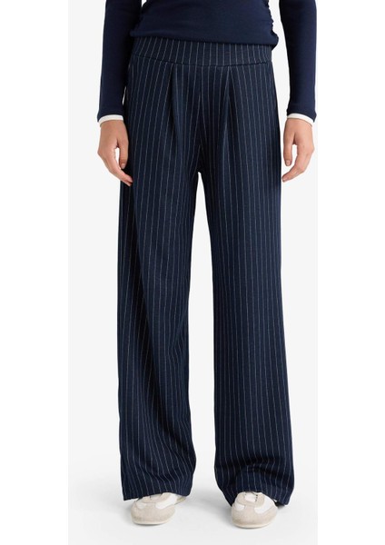 Wide Leg Çizgili Geniş Bol Paça Pantolon G1413AX25WN fırsatları