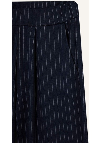 Wide Leg Çizgili Geniş Bol Paça Pantolon G1413AX25WN