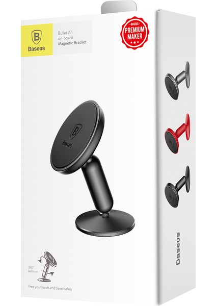 Bullet Manyetik Araç Telefon Tutucu Siyah modelleri