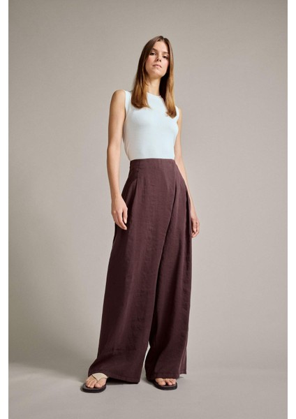 Wide Leg Geniş Bol Paça Pantolon G2722AX25AU fiyatları