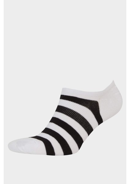 Erkek 5'li Pamuklu Sneaker Çorap F5327AXNS