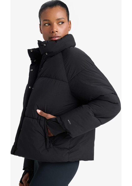 Fit Su Geçirmez Regular Fit Dik Yaka Reglan Kol Kışlık Şişme Mont A1550AX25WN