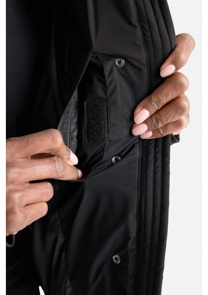 Fit Su Geçirmez Regular Fit Dik Yaka Reglan Kol Kışlık Şişme Mont A1550AX25WN