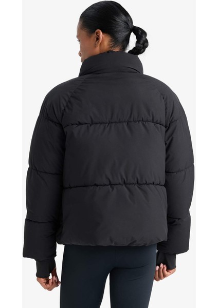 Fit Su Geçirmez Regular Fit Dik Yaka Reglan Kol Kışlık Şişme Mont A1550AX25WN