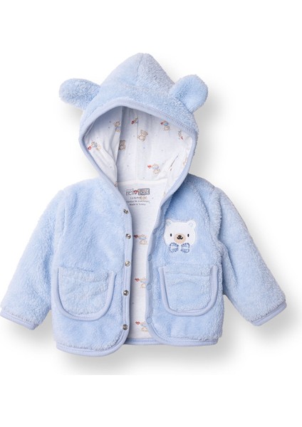 Erkek Bebek Yenidoğan Hırka Wellsoft Örme Uzun Kol modelleri