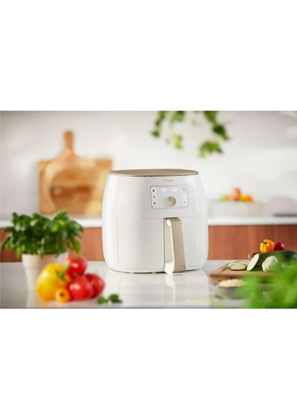 HD9870/20 Airfryer Xxl Smart Sense Fritöz+Mutfak Tartısı Hediye indirimleri