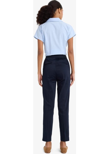 Sigaret Normal Bel Düz Paça Saten Pantolon