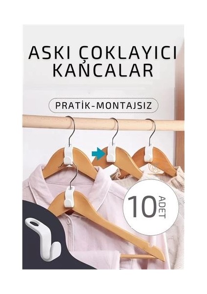 Bx Askı Çoklayıcı Kanca 10 Adet