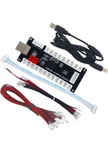 Sıfır Gecikmeli Arcade USB Kodlayıcı Pc Switch 5pın ve 2.8mm Düğme Kontrol Cihazı (Yurt Dışından)