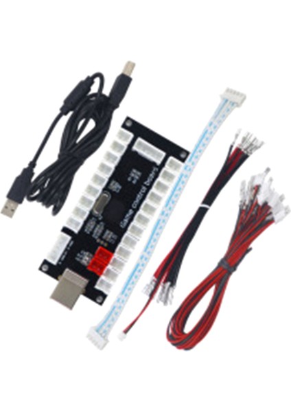 Sıfır Gecikmeli Arcade USB Kodlayıcı Pc Switch 5pın ve 2.8mm Düğme Kontrol Cihazı (Yurt Dışından) fiyatları
